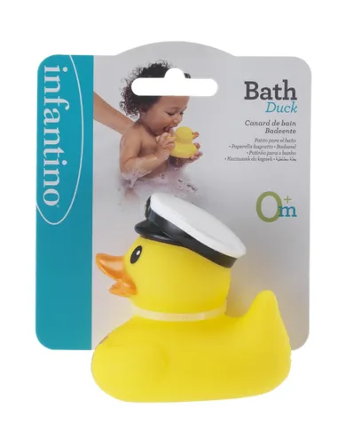 Infantino, kaczka kąpielowa, kapitan, zabawka do kąpieli