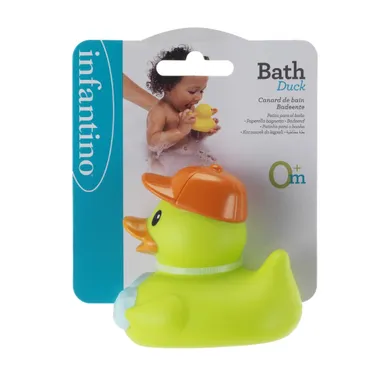 Infantino, kaczka kąpielowa z rybką, zabawka do kąpieli