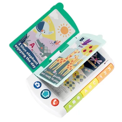 Infantino, książeczka z lusterkiem, interaktywna