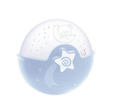 Infantino, projektor 2w1, niebieski