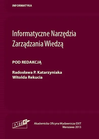 Informatyczne Narzędzia Zarządzania Wiedzą