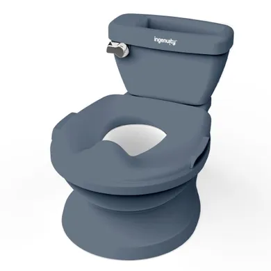 InGenuity, My Size Potty PRO, toaleta dziecięca z dźwiękiem 2w1, nocnik, szary