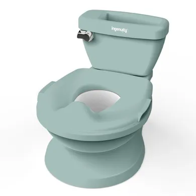 InGenuity, My Size Potty PRO, toaleta dziecięca z dźwiękiem 2w1, nocnik, zielona