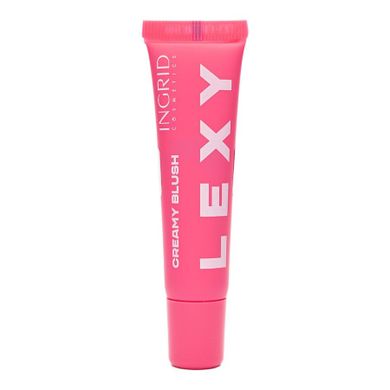 Ingrid, Lexy Creamy Blush, kremowy róż do twarzy, Raspberry Jam, 10 ml