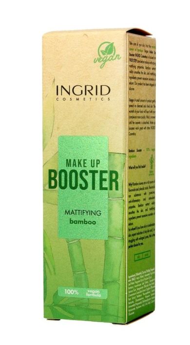 Ingrid, Make Up Booster, matujący, Bambusowy, 30 ml