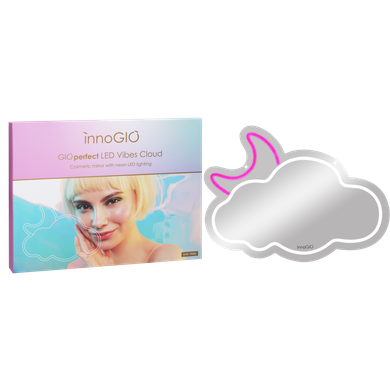 InnoGIO, GIOperfect LED Vibes Cloud, lusterko kosmetyczne