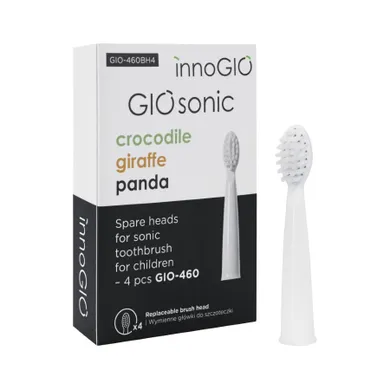 InnoGIO, wymienne główki do szczoteczek, 4 szt.
