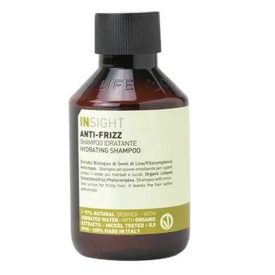 Insight, Anti-Frizz, szampon zapobiegający puszeniu się włosów, 100 ml