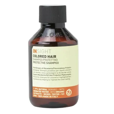 Insight, Colored Hair, szampon do włosów farbowanych, 100 ml
