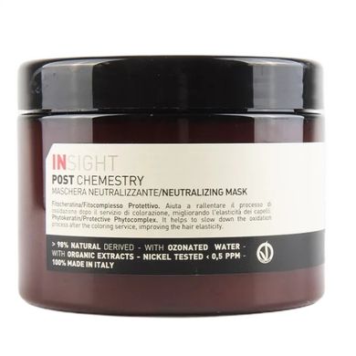 Insight, Post Chemistry, maska zakwaszająca po zabiegach chemicznych, 500 ml