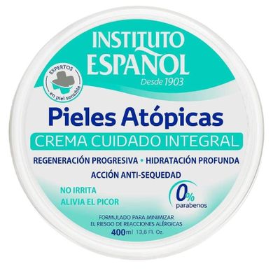 Instituto Espanol, Atopic, nawilżający krem do ciała do skóry atopowej, 400 ml