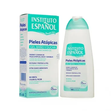 Instituto Espanol, Atopic, żel pod prysznic do skóry atopowej, 500 ml