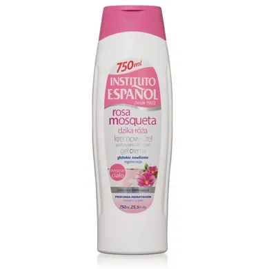 Instituto Espanol, Rosa Mosqueta, kremowy żel pod prysznic, Dzika Róża, 750 ml