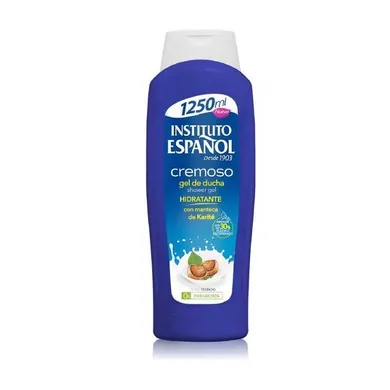 Instituto Espanol, Shea Butter, nawilżający kremowy żel pod prysznic z masłem shea, 1250 ml