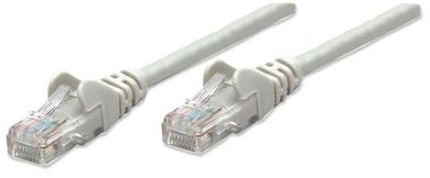 Intellinet, patchcord, kat. 5e, UTP, 3m, szary