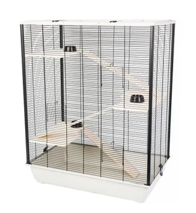 Inter-Zoo, diego + wood, klatka, beżowy, 78-48-97 cm