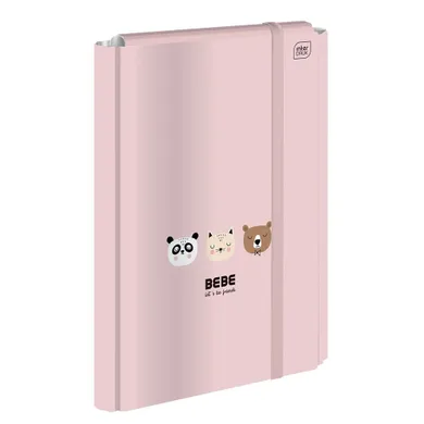 Interdruk, Bebe Kids, teczka z gumką A4+, girls