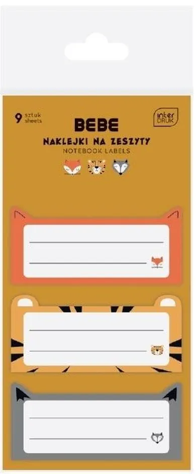 Interdruk, naklejki na zeszyt, Friend Boys