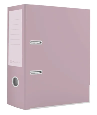 Interdruk, segregator A4, dźwignia dociskająca, pastel nude