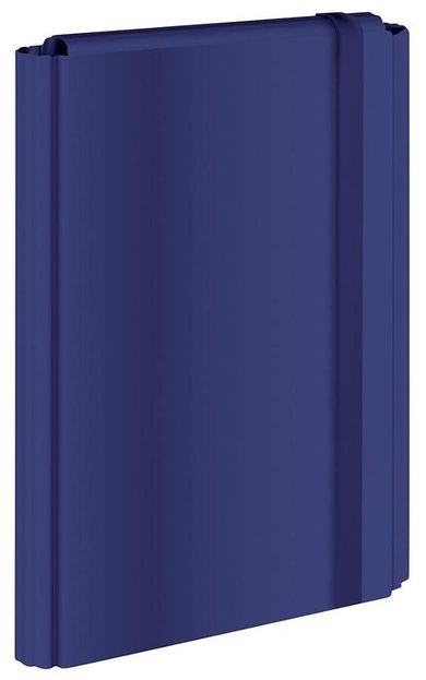 Interdruk, teczka z gumką A4 twarda oprawa, ciemnoniebieska, 1 szt.