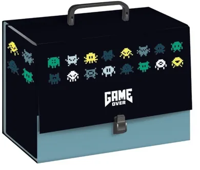 Interdruk, teczka z rączką C4, game over, 10 cm