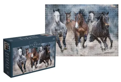 Interdruk, Wild Horses, puzzle, 1000 elementów
