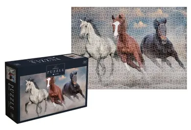 Interdruk, Wild Horses, puzzle, 1000 elementów