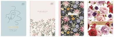 Interdruk, zeszyt A5, 60 kartek, kratka, UV Trends Girls, 1 szt.