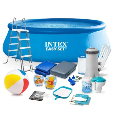 Intex, basen ogrodowy rozporowy, zestaw 18w1, 457-122 cm