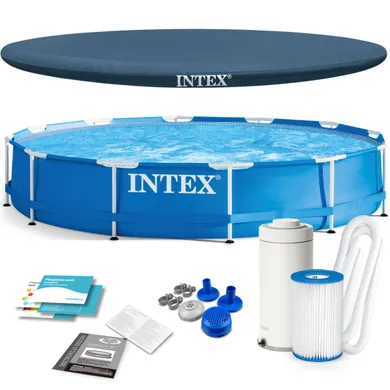 Intex, basen ogrodowy, stelażowy, 10w1, 366-76 cm