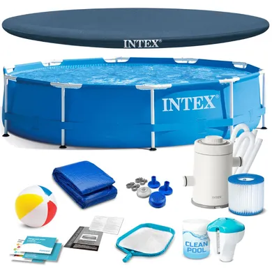 Intex, basen ogrodowy, stelażowy, 15w1, 305-76 cm