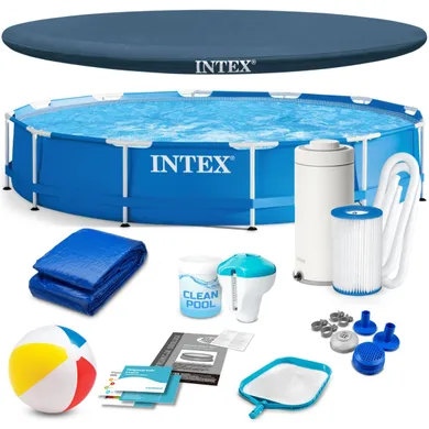 Intex, basen ogrodowy, stelażowy, 16w1, 366-76 cm
