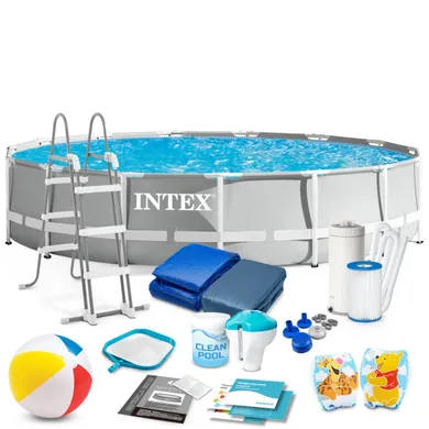 Intex, basen ogrodowy, stelażowy, 18w1, 457-107 cm