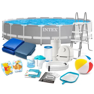 Intex, basen ogrodowy, stelażowy, 18w1, 549-122 cm