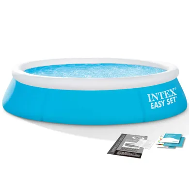 Intex, basen rozporowy, okrągły, niebieski, 51-183 cm