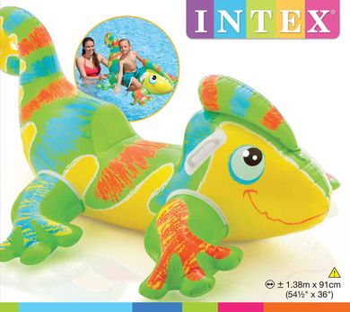 Intex, dmuchana zabawka do pływania, wesoły gekon