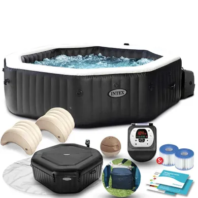 Intex, dmuchane SPA jacuzzi z hydromasażem, 6 os., 218-71 cm