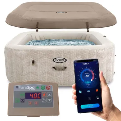 Intex, dmuchane SPA z hydromasażem 4 osobowe