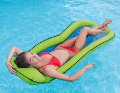 Intex, materac, plażowy z siatką
