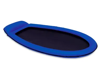 Intex, materac plażowy z siatką, niebieski, 178-94 cm