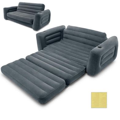 Intex, sofa dmuchana, fotel rozkładany, 2w1