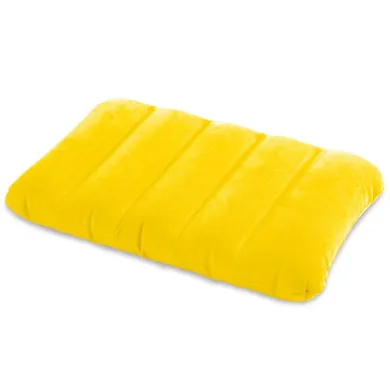 Intex, super poduszka dmuchana, 43-28-9 cm, żółty