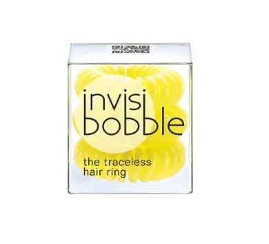 Invisibobble, Traceless Hair Ring Submarine Yellow, gumki do włosów, 3 szt.