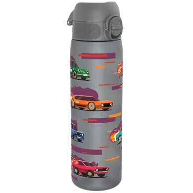 ION8, Autka, bidon z ustnikiem, szary, 500 ml