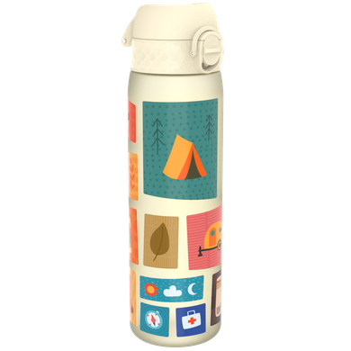 ION8, Biwak, bidon z ustnikiem, kremowy, 500 ml