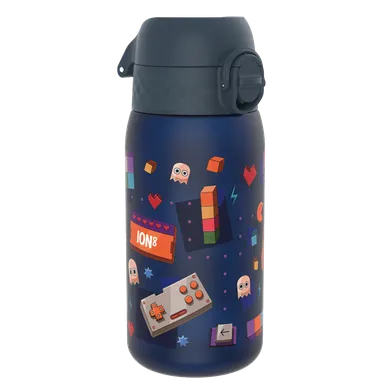 ION8, Gry, bidon z ustnikiem, granatowy, 350 ml