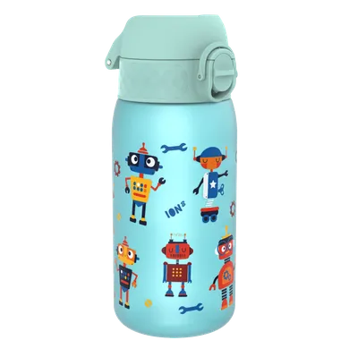ION8, Roboty, bidon z ustnikiem, niebieski, 350 ml
