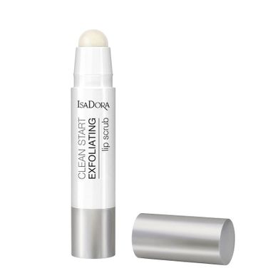 Isadora, Clean Start Exfoliating Lip, scrub eksfoliujący peeling do ust, 3.3g