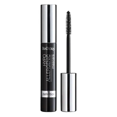 Isadora, Hypo-Allergenic Mascara, hypoalergiczny tusz do rzęs, 30 Black, 10 ml