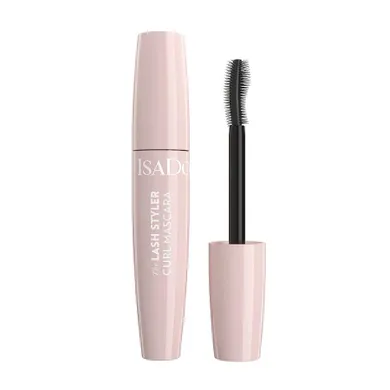 IsaDora, Lash Styler Curl Mascara, podkręcający tusz do rzęs, 50 Black, 9 ml